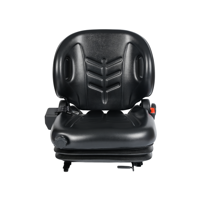 Asiento elevador con contrapeso certificado BF2-3AB EN13490 IT1+IT2 con interruptor OPS de suspensión mecánica y sistema de montaje multifunción universal compatible con Toyota Jungheinrich