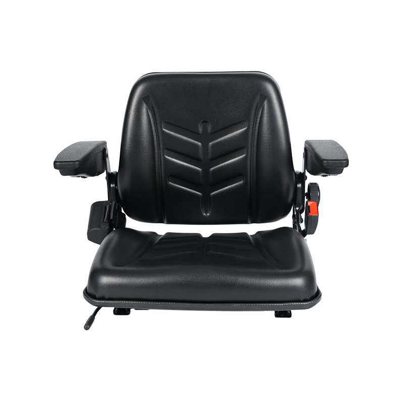 BF8-2ABCD Cómodo asiento elevador económico de seguridad para carretillas elevadoras de combustión interna con cinturón de seguridad