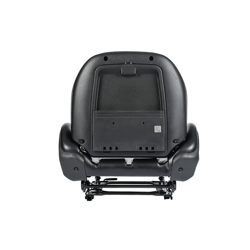 Asiento con suspensión certificado BF5-3 EN13490 IT1+IT2 con cinturón de seguridad e interruptor OPS | Diseño de operador amplio compatible con carretillas elevadoras Hangcha, Nissan, TCM y Mitsubishi