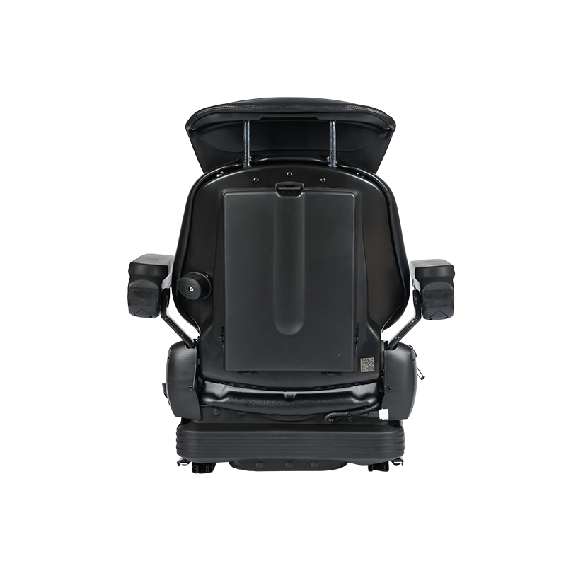 BF16MCD EN13490 IT1+IT2 e ISO7096 Asiento con suspensión mecánica de perfil bajo con doble certificación Cinturón de seguridad integrado e interruptor OPS