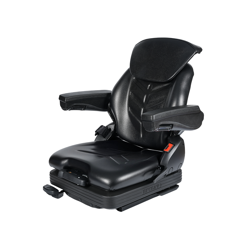 Asiento con suspensión de alto rendimiento BF16 para apiladores con amplio ajuste lumbar y deslizante