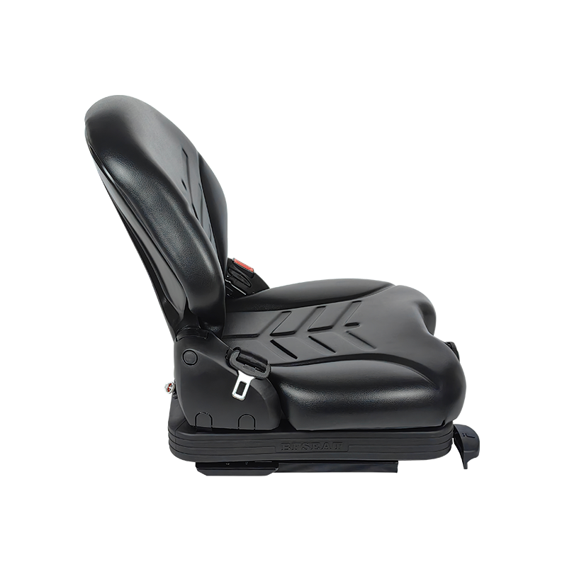 Asiento de carretilla elevadora con amortiguación continua de alta gama BF16M, asiento ergonómico modular de viaje ajustable con suspensión total
