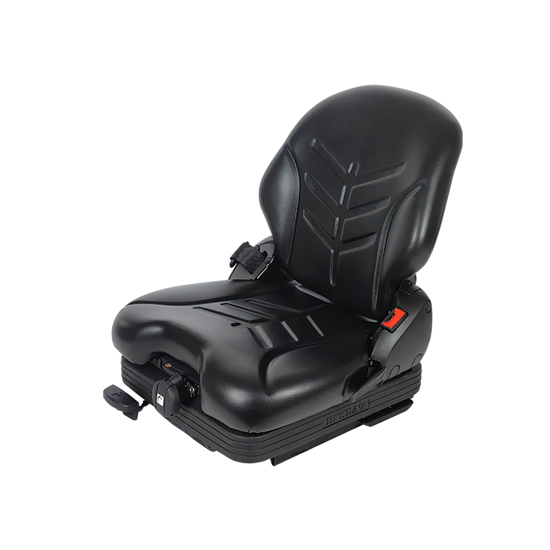Asiento de carretilla elevadora con amortiguación continua de alta gama BF16M, asiento ergonómico modular de viaje ajustable con suspensión total