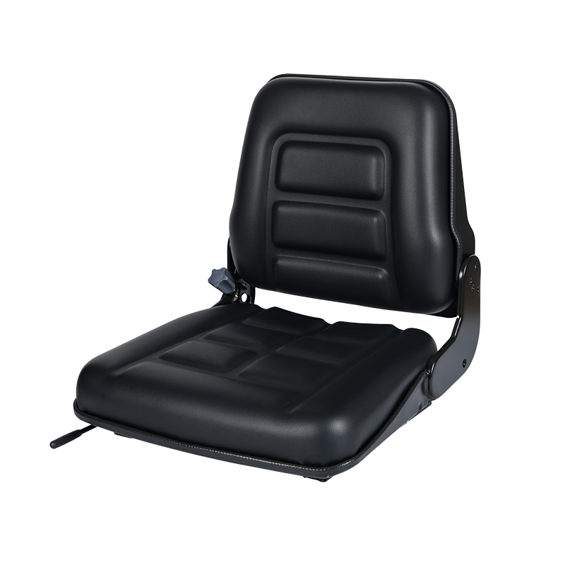 Asiento universal para maquinaria de construcción BF1-1 con montaje de varios tamaños y PVC resistente a la abrasión