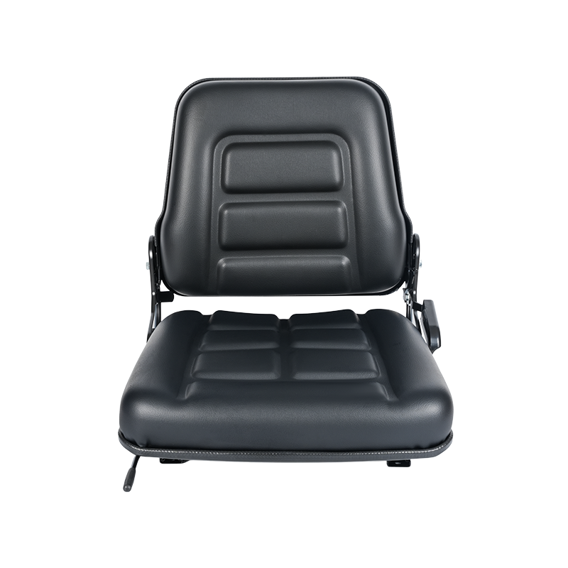 Asiento para maquinaria de construcción con respaldo plegable BF1-2 para ahorro de espacio en cabina de equipos compactos