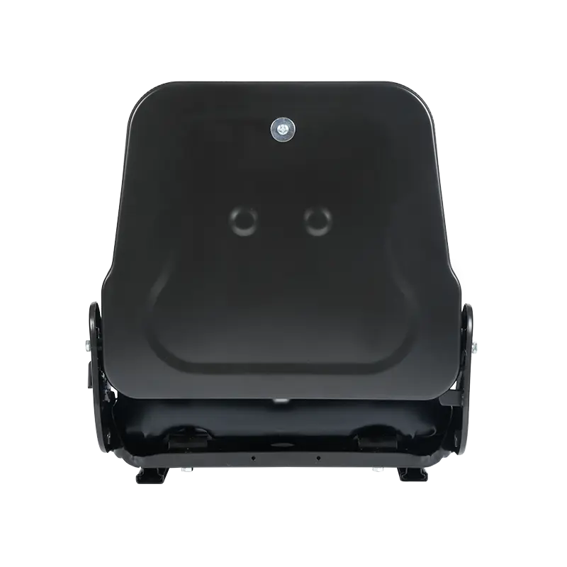 Asiento para maquinaria de construcción con respaldo plegable BF1-2 para ahorro de espacio en cabina de equipos compactos