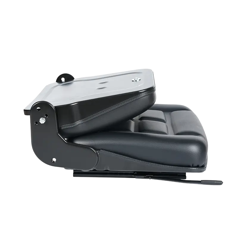 Asiento para maquinaria de construcción con respaldo plegable BF1-2 para ahorro de espacio en cabina de equipos compactos