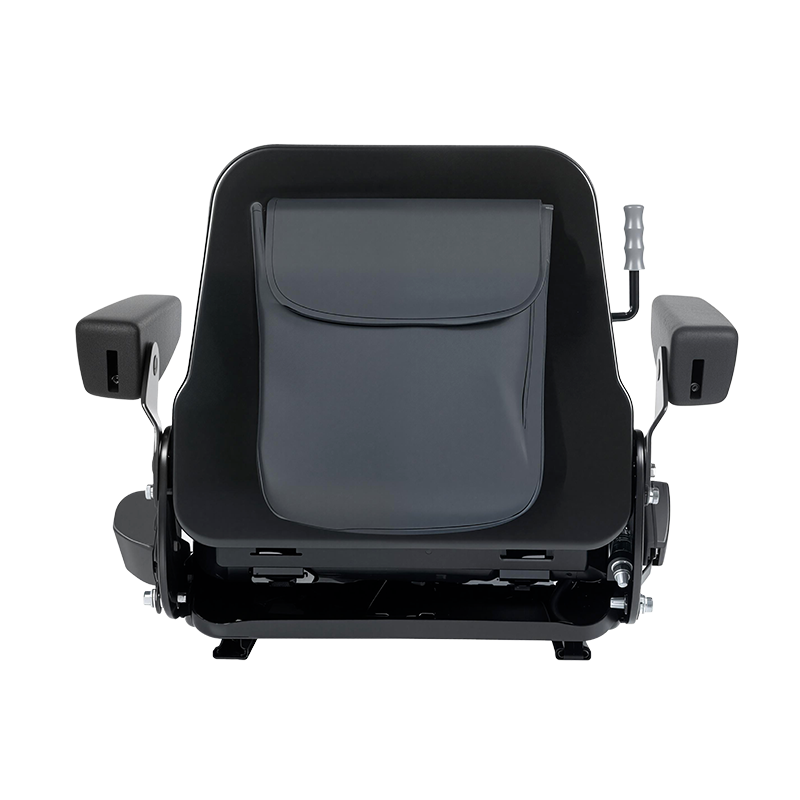BF1-3ABCD Asiento de construcción con suspensión mecánica totalmente equipado con apoyabrazos, cinturón de seguridad, OPS y bolsillo