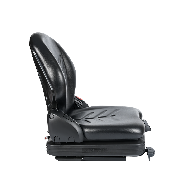 Asiento de construcción resistente con suspensión total BF16, recorrido seleccionable de 60/80 mm y amplio rango de peso