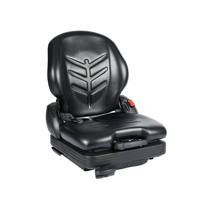 Asiento de construcción resistente con suspensión total BF16, recorrido seleccionable de 60/80 mm y amplio rango de peso