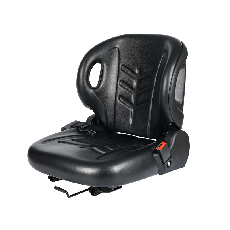 Asiento universal para maquinaria de construcción 2-1 con base con múltiples orificios y opciones de tela doble