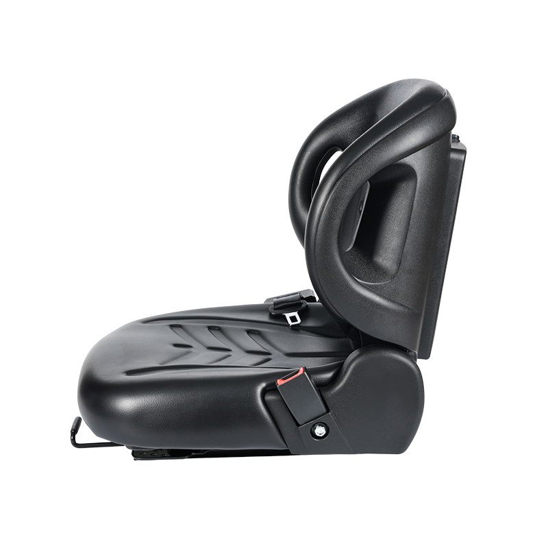 Asiento universal para maquinaria de construcción 2-1 con base con múltiples orificios y opciones de tela doble