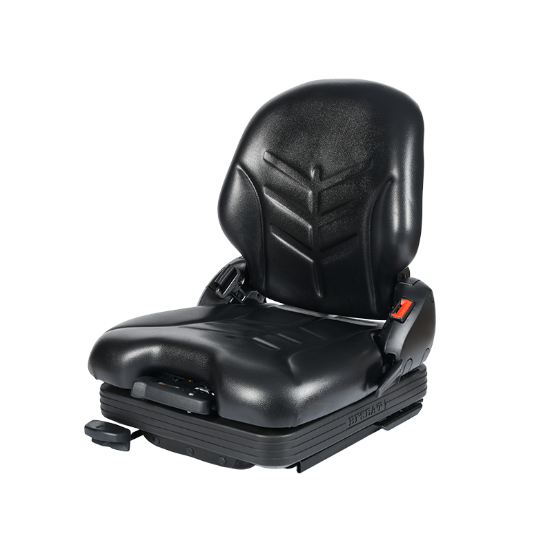 Asiento para maquinaria de construcción con suspensión total y servicio pesado BF16M, con recorrido opcional de 60/80 mm y amplia compatibilidad de peso