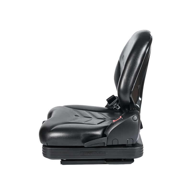 Asiento para maquinaria de construcción con suspensión total y servicio pesado BF16M, con recorrido opcional de 60/80 mm y amplia compatibilidad de peso