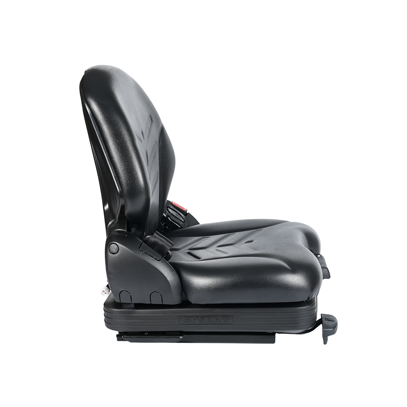 Asiento para maquinaria de construcción con suspensión total y servicio pesado BF16M, con recorrido opcional de 60/80 mm y amplia compatibilidad de peso