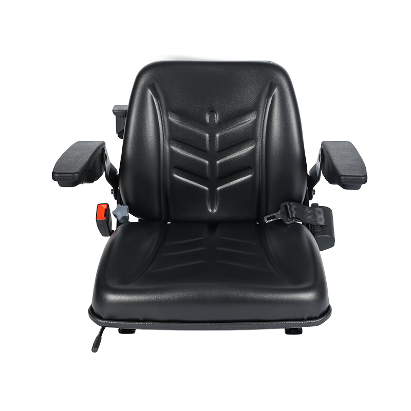 BF8-4ABCD Asiento agrícola plegable mecánico duradero para carretillas elevadoras agrícolas con ajuste de peso 