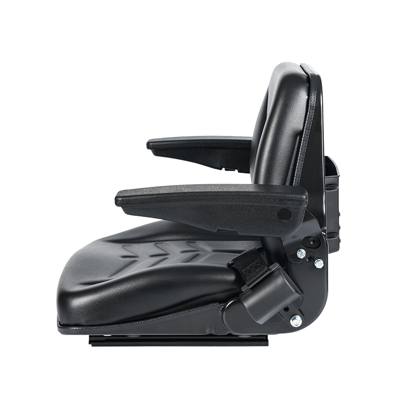 BF8-4ABCD Asiento agrícola plegable mecánico duradero para carretillas elevadoras agrícolas con ajuste de peso 