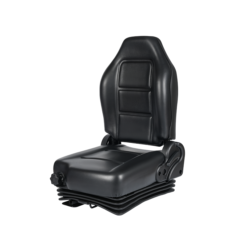 Asiento para maquinaria de construcción con suspensión mecánica BF6-3 con cinturón de seguridad opcional y microinterruptor OPS