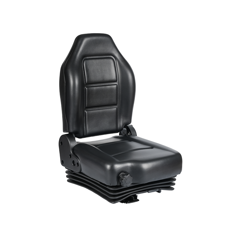 Asiento para maquinaria de construcción con suspensión mecánica BF6-3 con cinturón de seguridad opcional y microinterruptor OPS
