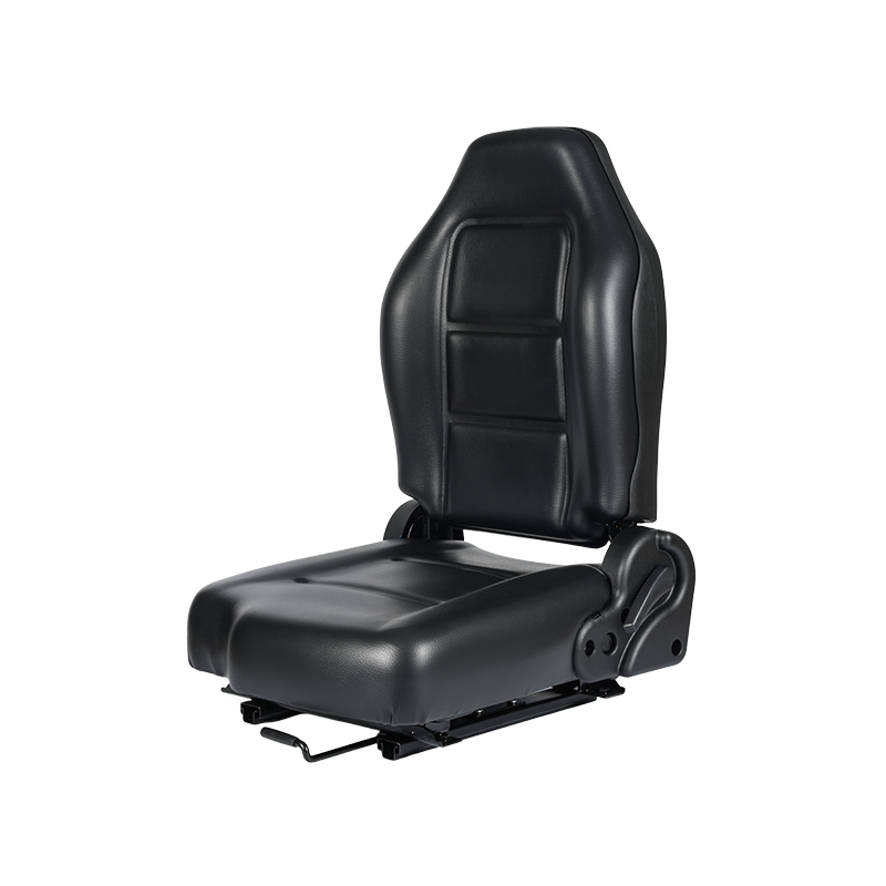BF6-2 Asiento económico para maquinaria de construcción con respaldo ajustable y compatibilidad con varios tamaños de montaje